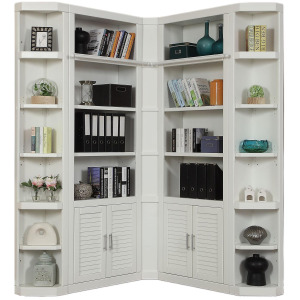 Catalina 5 Piece Corner Library Wall