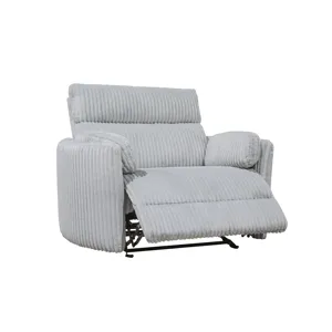 Radius Xl Mega Grey Extra Wide Power Glider Recliner Two Pack