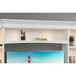 Americana Modern Cotton Hutch Bridge with LED Light