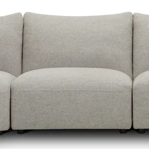 Playful Canes Cobblestone 6 Piece Modular Sectional