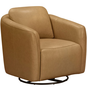 Dante Renaissance Marigold Swivel Glider Accent Chair