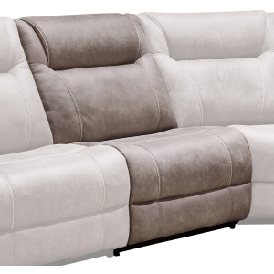 Blake Desert Taupe Armless Chair