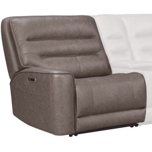 Lawson Sydney Brunette Power Left Arm Facing Zero Gravity Recliner P2