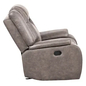 Blake Desert Taupe Manual Reclining Sofa Loveseat and Recliner
