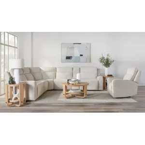Lancaster Fluffy River Rock Power Right Arm Facing Zero Gravity Recliner P2