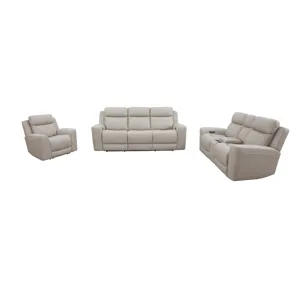 Calgary Stone Power Reclining Sofa Loveseat and Recliner