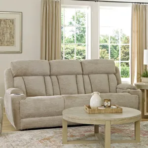 Dalton Lucky Fawn Power Reclining Sofa and Loveseat