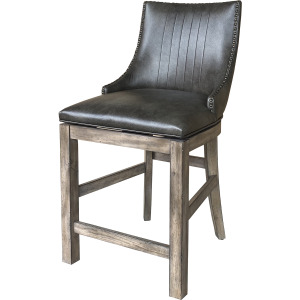 Lodge Dining Swivel Counter Sling Chair (2/CTN Sold in pairs)