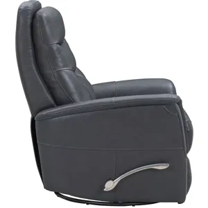 Gemini Milan Navy Manual Swivel Glider Recliner