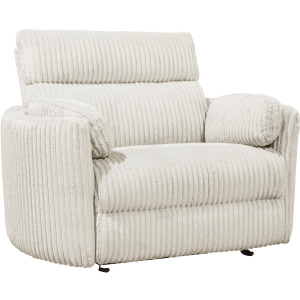 Radius Xl Mega Ivory Extra Wide Power Glider Recliner