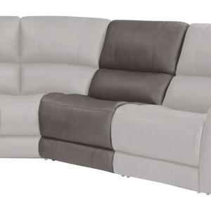 Belmont Autumn Fog Armless Chair