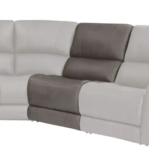 Belmont Autumn Fog Armless Chair