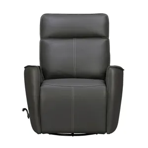 Roxy Abby Dark Grey Manual Swivel Glider Recliner
