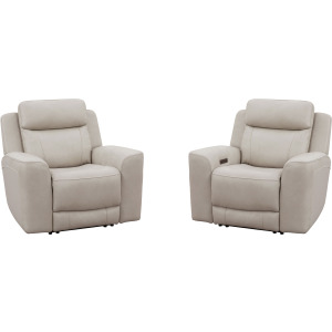 Calgary Stone Power Recliner Two Pack