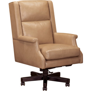 Dc132 Renaissance Clay Leather Desk Chair