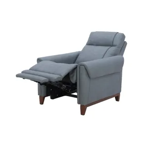 Conrad Blue Dusk Power High Leg Recliner P2