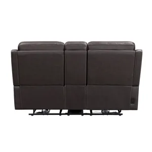 Easton Steamboat Brown Zero Gravity Power Reclining Sofa and Loveseat