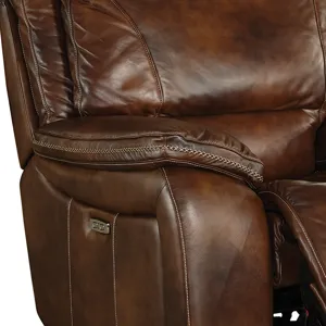 Vail Burnt Sienna Power Reclining Sofa and Two Recliners