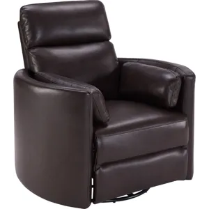 Radius Florence Brown - Powered By Freemotion Cordless Power Swivel Glider Recliner Two Pack