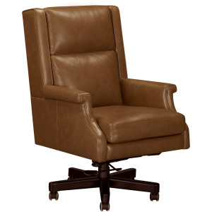 Dc132 Renaissance Chestnut Leather Desk Chair