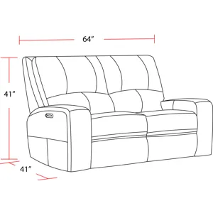 Swift Bourbon Power Reclining Sofa and Loveseat