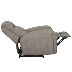 Armstrong Buffy Taupe Power Recliner with Heat Massage and Auto-Glide Two Pack