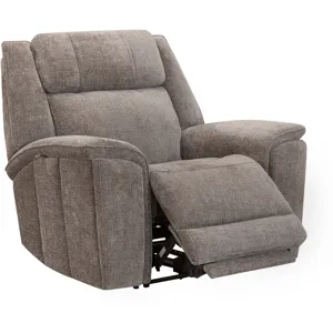Colton Branson Tweed Power Zero Gravity Sofa and 2 Recliners with Immersive Audio
