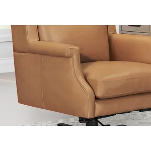 Dc132 Renaissance Cayanne Leather Desk Chair