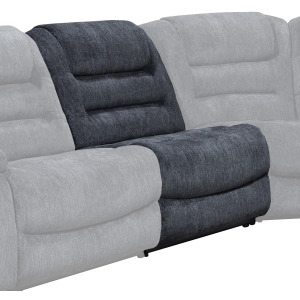 Bolton Misty Storm Armless Chair