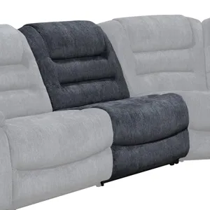 Bolton Misty Storm Armless Chair