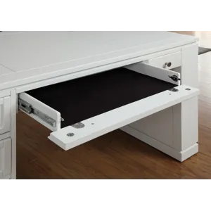 Catalina 40 In. Library Desk and Hutch