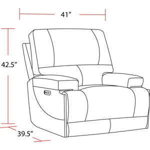 Whitman Verona Coffee - Powered By Freemotion Power Reclining Sofa and Two Recliners