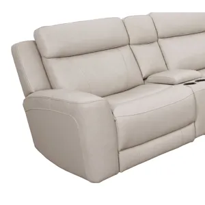 Calgary Stone Power Left Arm Facing Recliner P2