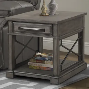 Sundance Smokey Grey Cocktail Table with 2 End Tables