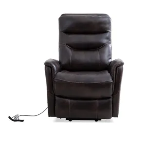 Gemini Truffle Power Lift Recliner with Articulating Headrest Two Pack
