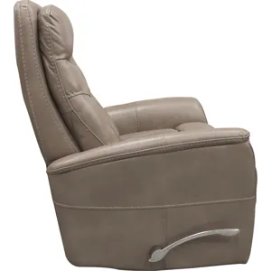 Gemini Linen Swivel Glider Recliner Two Pack