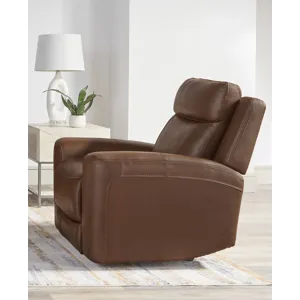 Calgary Autumn Umber Power Reclining Sofa and Recliner