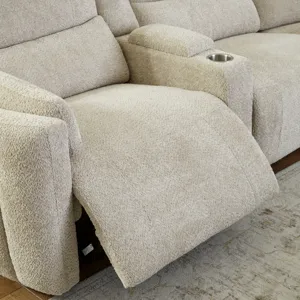 Modesto Buttercream 6 Piece Modular Power Reclining Sectional with Power Adjustable Headrests