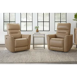 Taylor Brazilian Cappuccino Power Zero Gravity Recliner P2 Two Pack