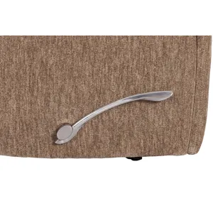 Bronco Plush Tobacco Manual Rocker Recliner