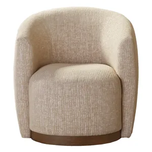 Tatum Sand Dollar Swivel Accent Chair Two Pack