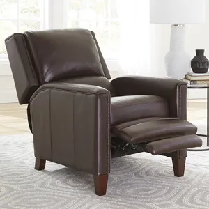 Connor Espresso Power Cordless High Leg Recliner P2 Two Pack