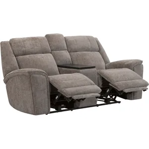 Colton Branson Tweed Power Zero Gravity Sofa and Loveseat with Immersive Audio