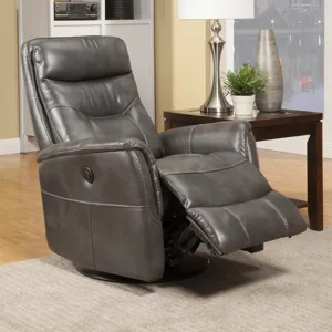 Gemini Flint Power Swivel Glider Recliner Two Pack