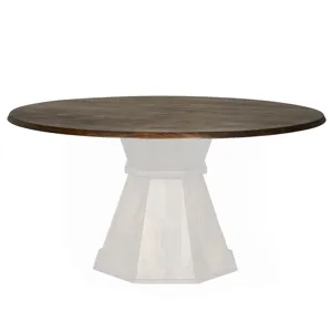 Portico Dining 60 Inch Round Dining Table Top