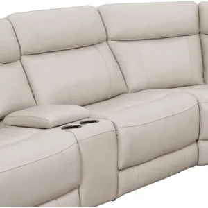 Calgary Stone Power Armless Recliner P2