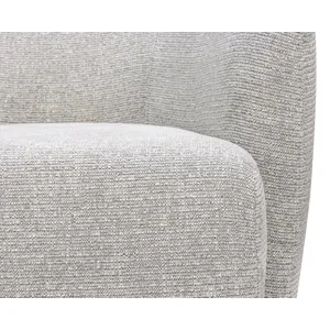 Mingle Thatch Grey Swivel Glider Accent Chair Two Pack
