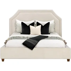 Gwen Mellow Flax King Bed 6/6