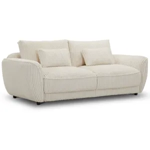 Utopia Mega Ivory Sofa and 2 Chair and Half