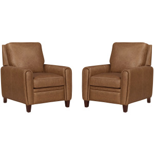 Clifton Renaissance Cinnamon Pushback Recliner Two Pack